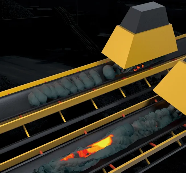 HEAT RESISTANT CONVEYOR BELTS